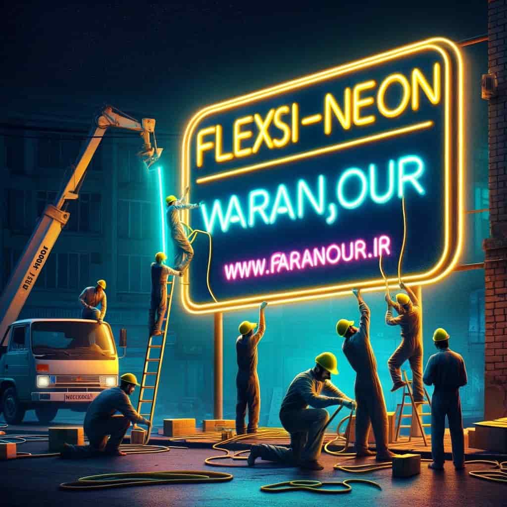 قیمت تابلو نئون - فرانور