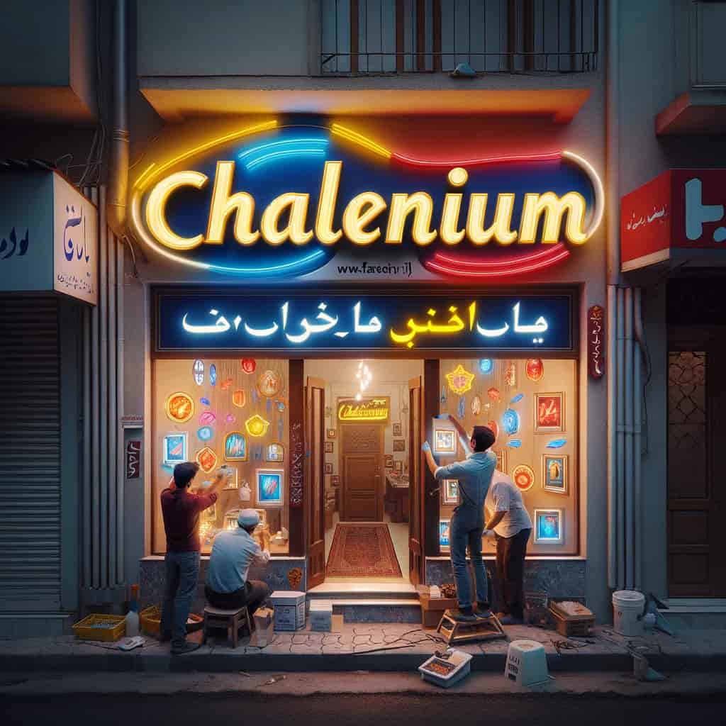 تابلو تبلیغاتی فرانور